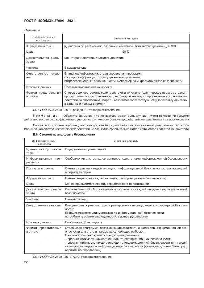 ГОСТ Р ИСО/МЭК 27004-2021, страница 26