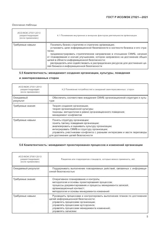 ГОСТ Р ИСО/МЭК 27021-2021, страница 9