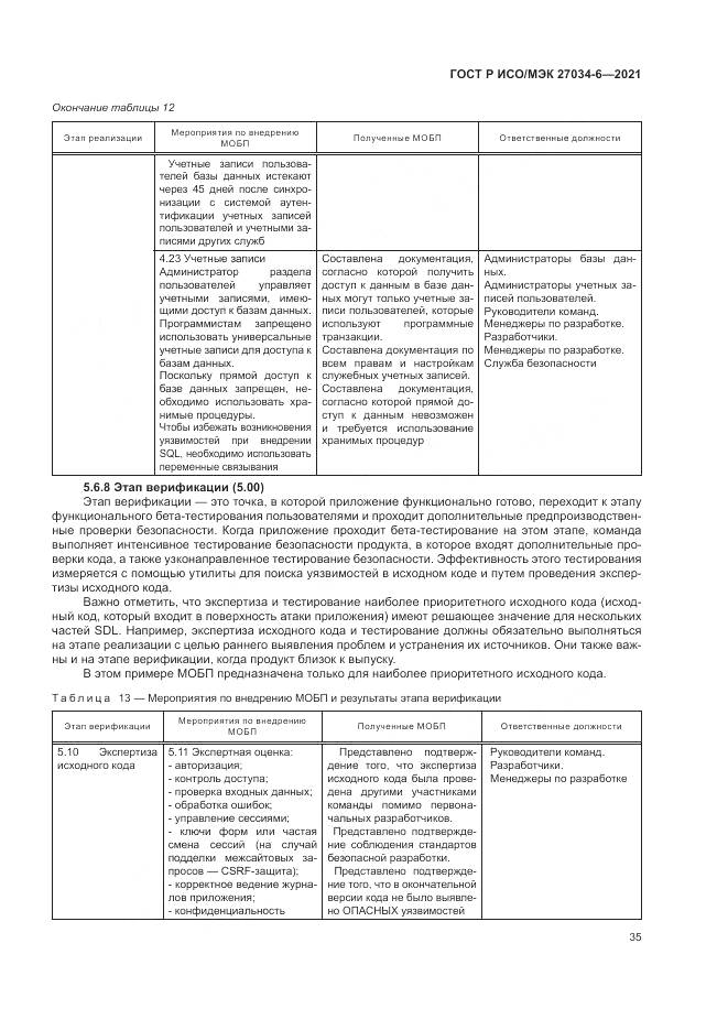 ГОСТ Р ИСО/МЭК 27034-6-2021, страница 39