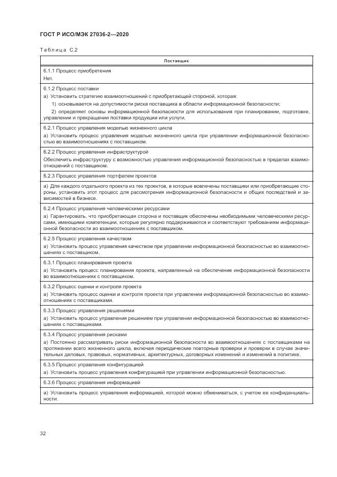 ГОСТ Р ИСО/МЭК 27036-2-2020, страница 38
