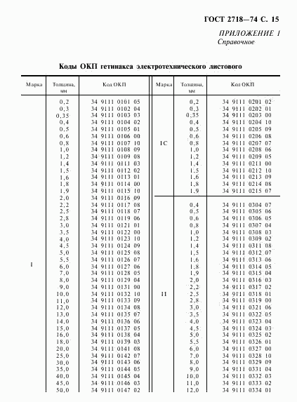 ГОСТ 2718-74, страница 16