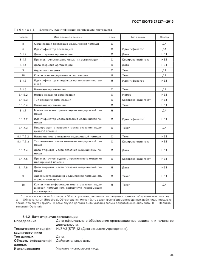 ГОСТ ISO/TS 27527-2013, страница 41