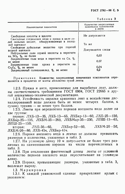 ГОСТ 2782-90, страница 6