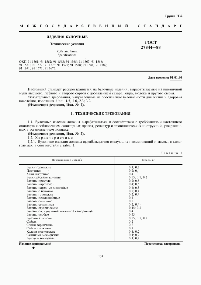 ГОСТ 27844-88, страница 1