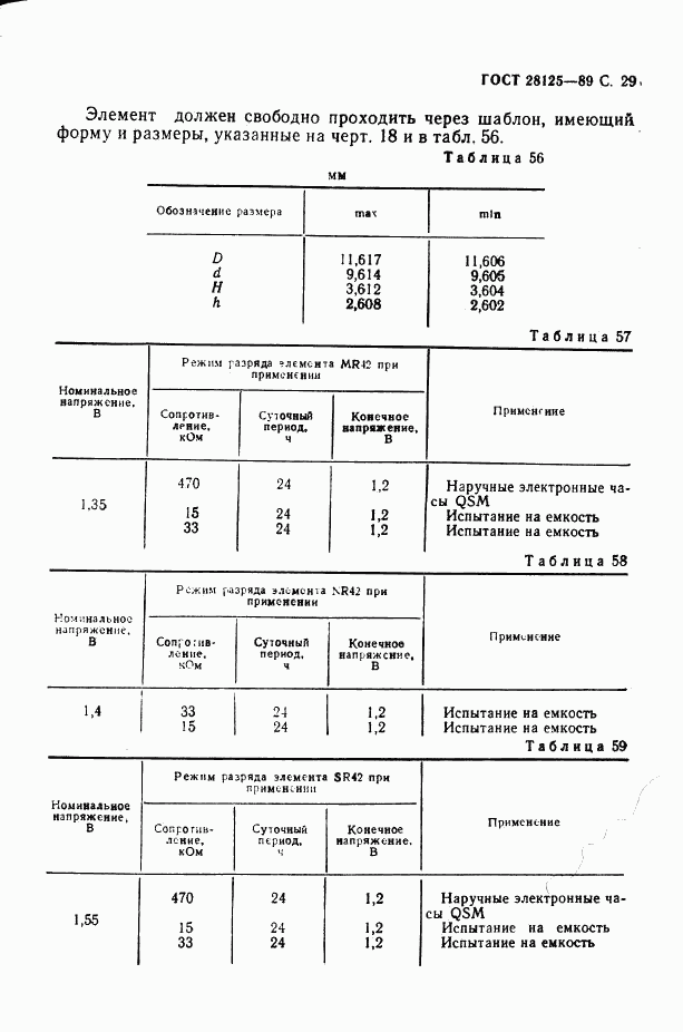 ГОСТ 28125-89, страница 30