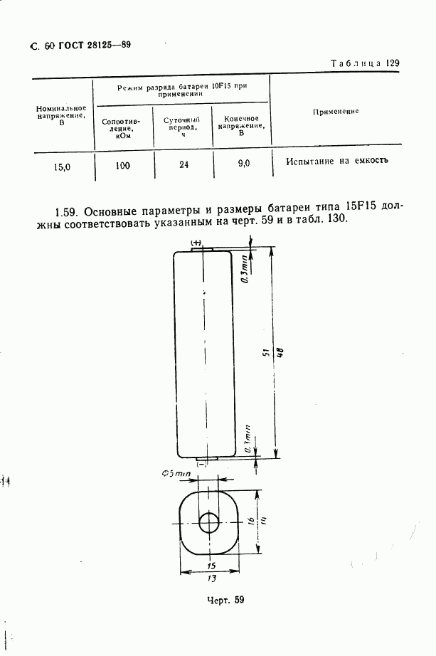 ГОСТ 28125-89, страница 61