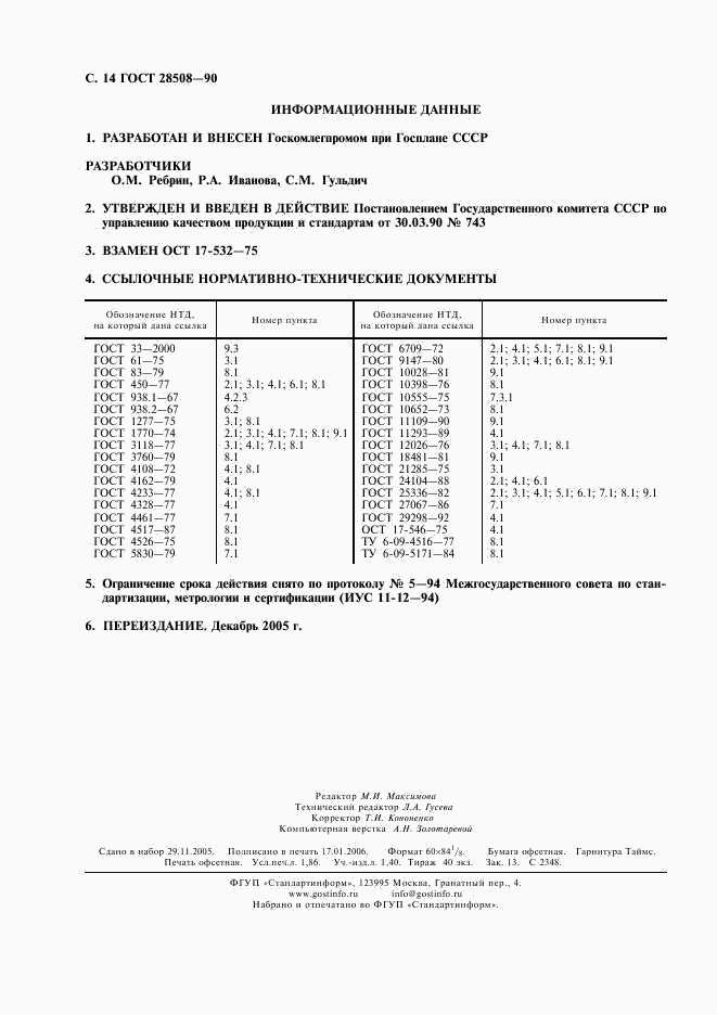 ГОСТ 28508-90, страница 15