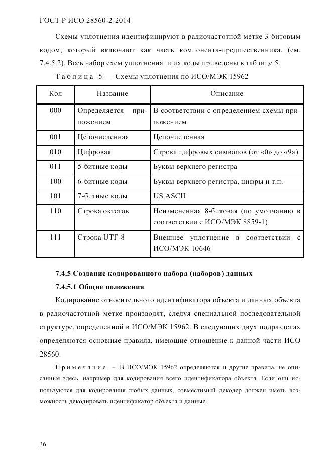 ГОСТ Р ИСО 28560-2-2014, страница 44