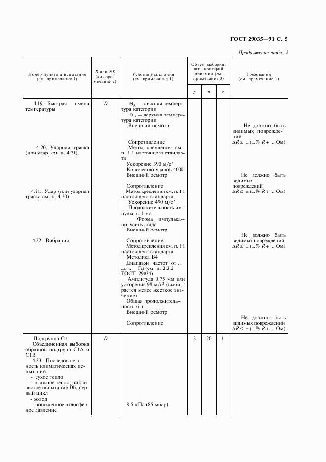 ГОСТ 29035-91, страница 6