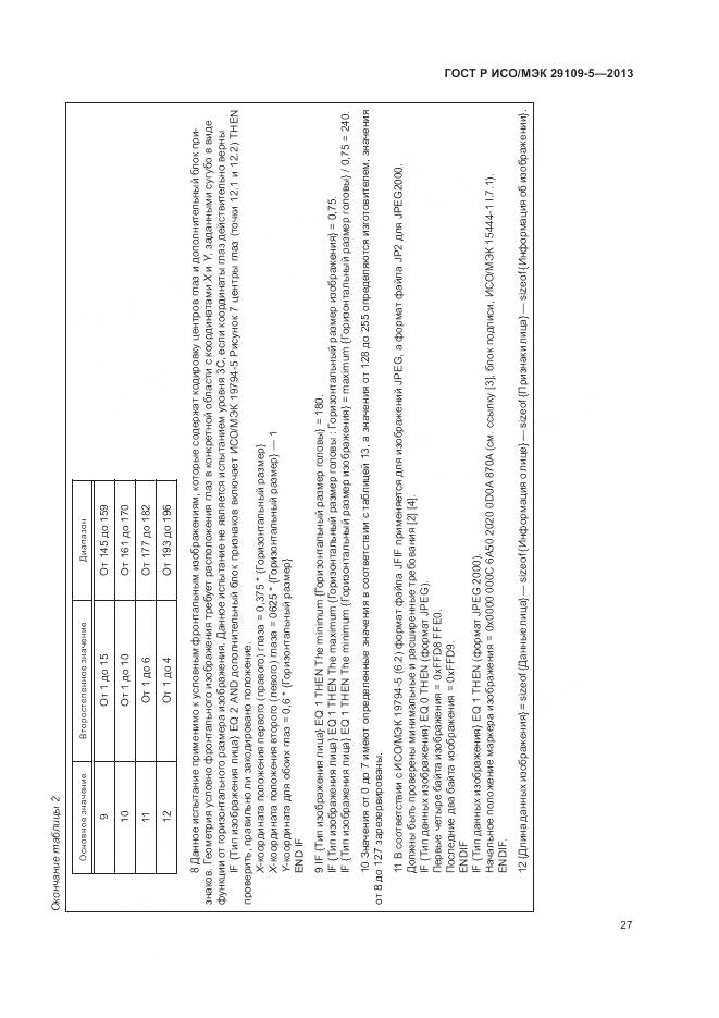 ГОСТ Р ИСО/МЭК 29109-5-2013, страница 31