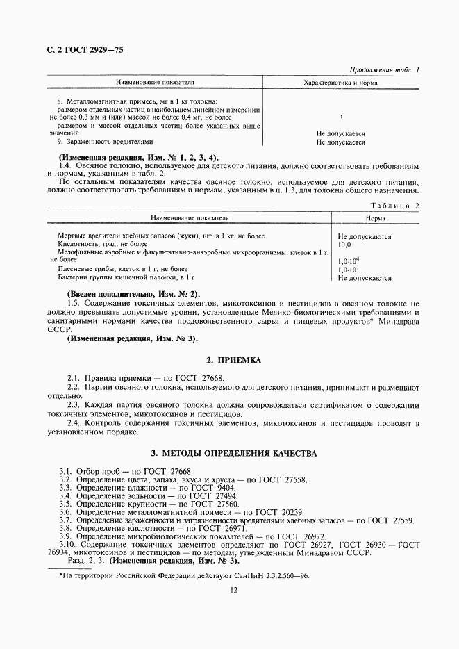 ГОСТ 2929-75, страница 2