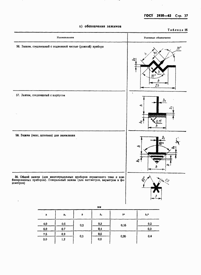 ГОСТ 2930-62, страница 38