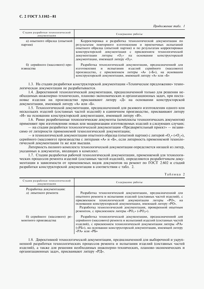 ГОСТ 3.1102-81, страница 4