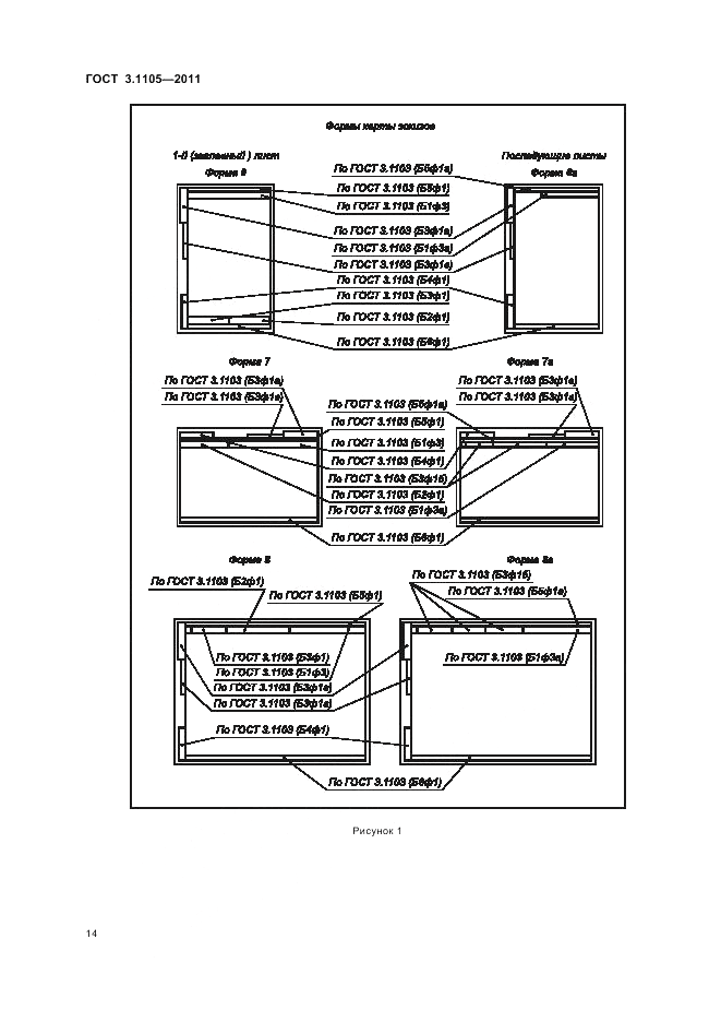 ГОСТ 3.1105-2011, страница 17