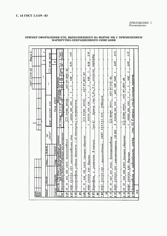 ГОСТ 3.1119-83, страница 15