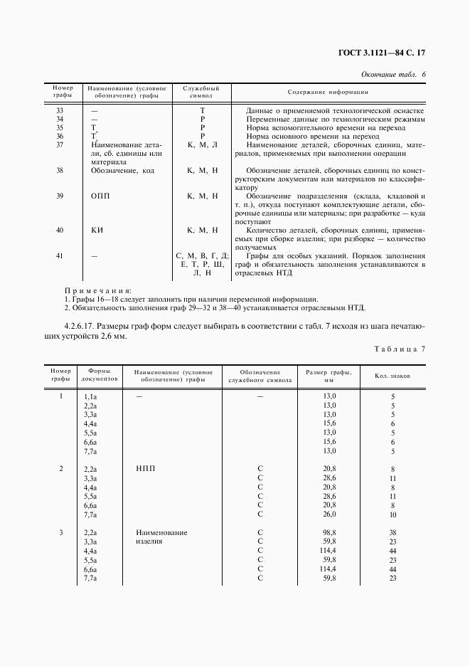 ГОСТ 3.1121-84, страница 18