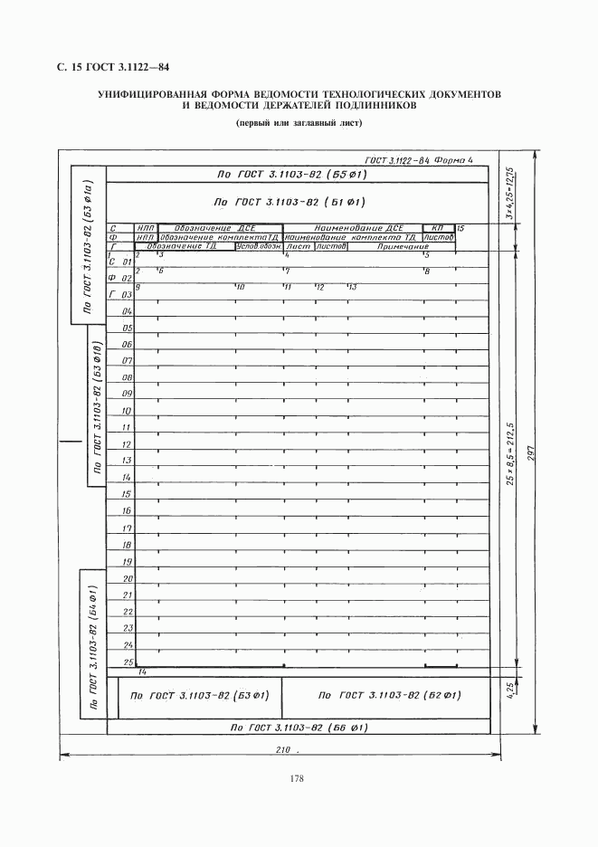 ГОСТ 3.1122-84, страница 15