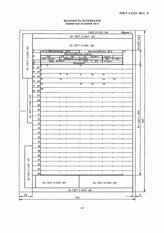 ГОСТ 3.1123-84, страница 8