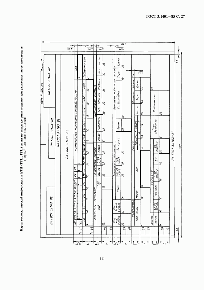 ГОСТ 3.1401-85, страница 28