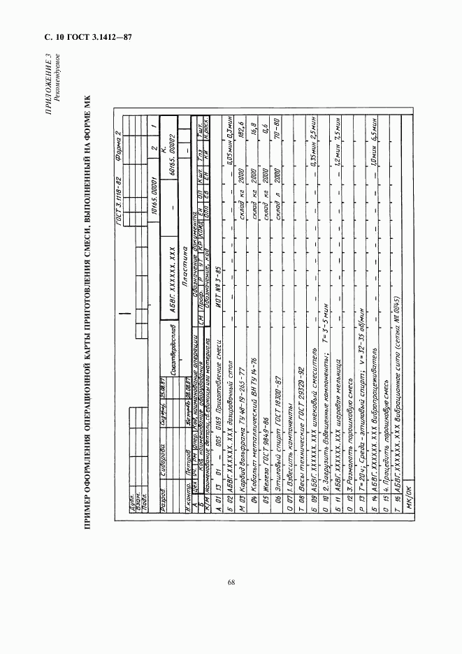 ГОСТ 3.1412-87, страница 10