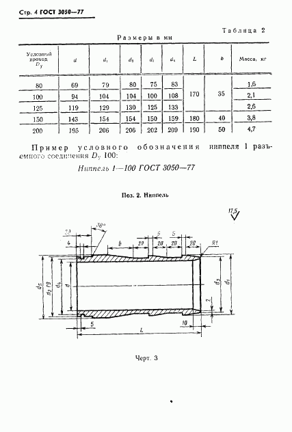 ГОСТ 3050-77, страница 5