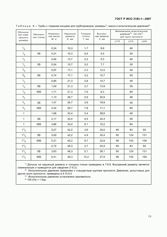 ГОСТ Р ИСО 3183-1-2007, страница 17