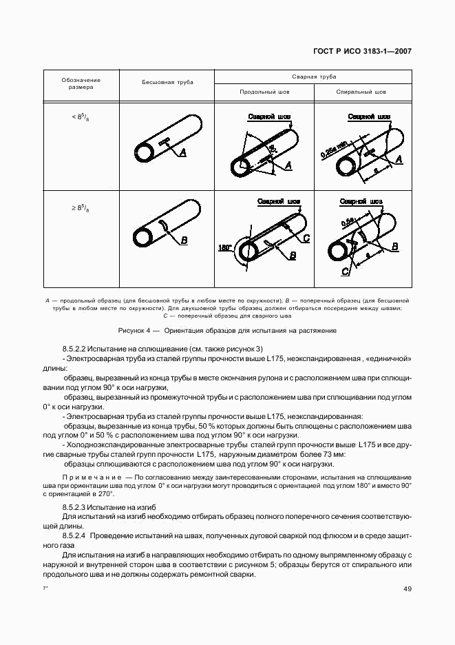 ГОСТ Р ИСО 3183-1-2007, страница 53