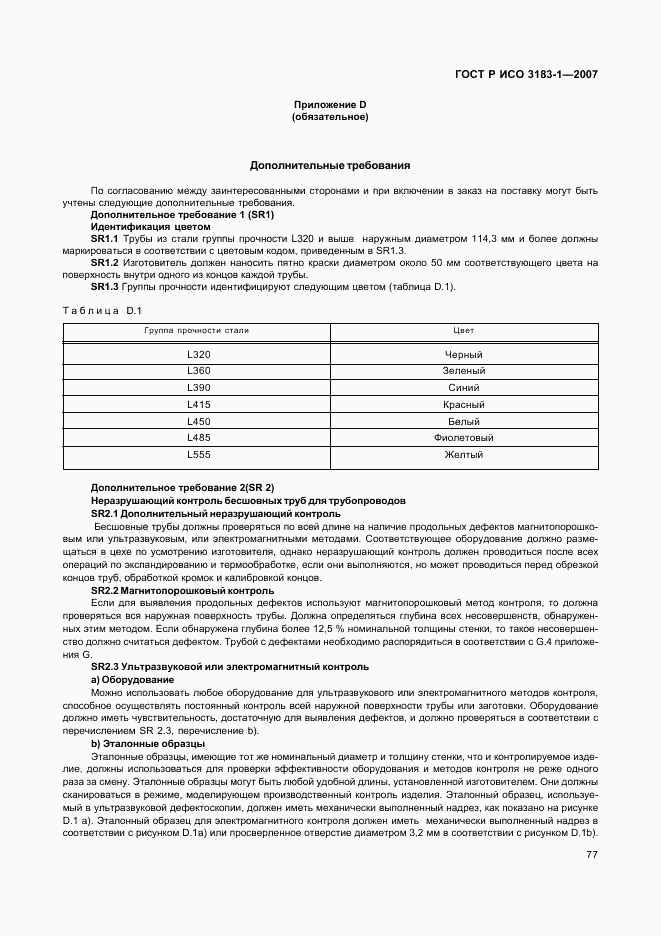 ГОСТ Р ИСО 3183-1-2007, страница 81