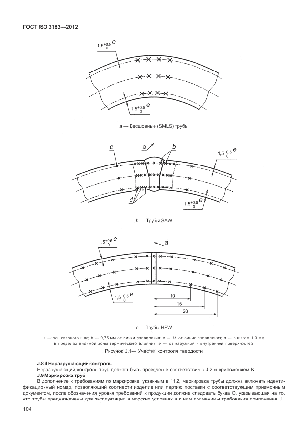 ГОСТ ISO 3183-2012, страница 110