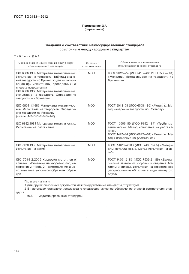 ГОСТ ISO 3183-2012, страница 118