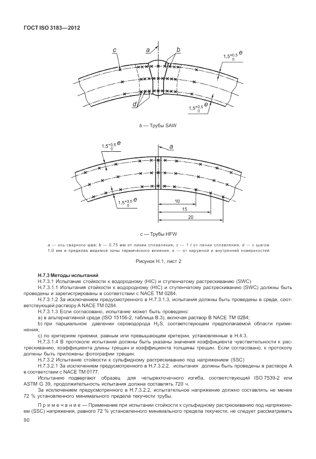 ГОСТ ISO 3183-2012, страница 96