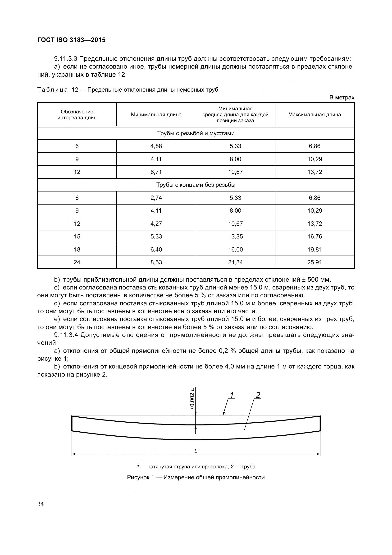 ГОСТ ISO 3183-2015, страница 43