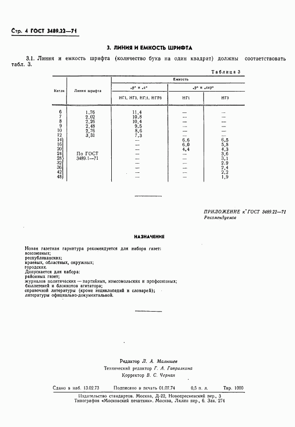 ГОСТ 3489.22-71, страница 6