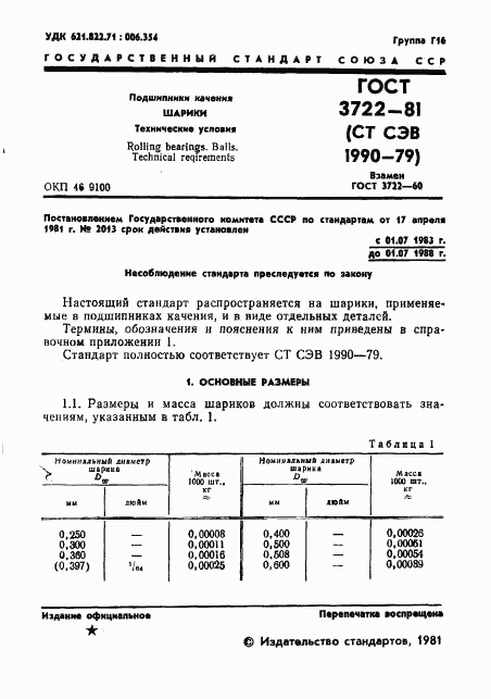 ГОСТ 3722-81, страница 3