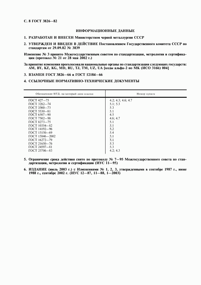 ГОСТ 3826-82, страница 10