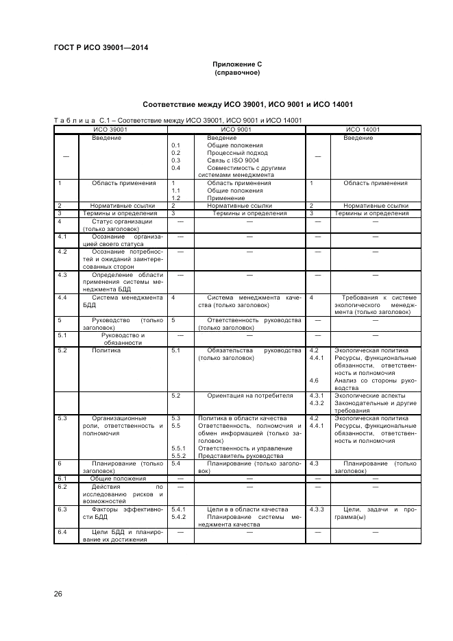 ГОСТ Р ИСО 39001-2014, страница 30