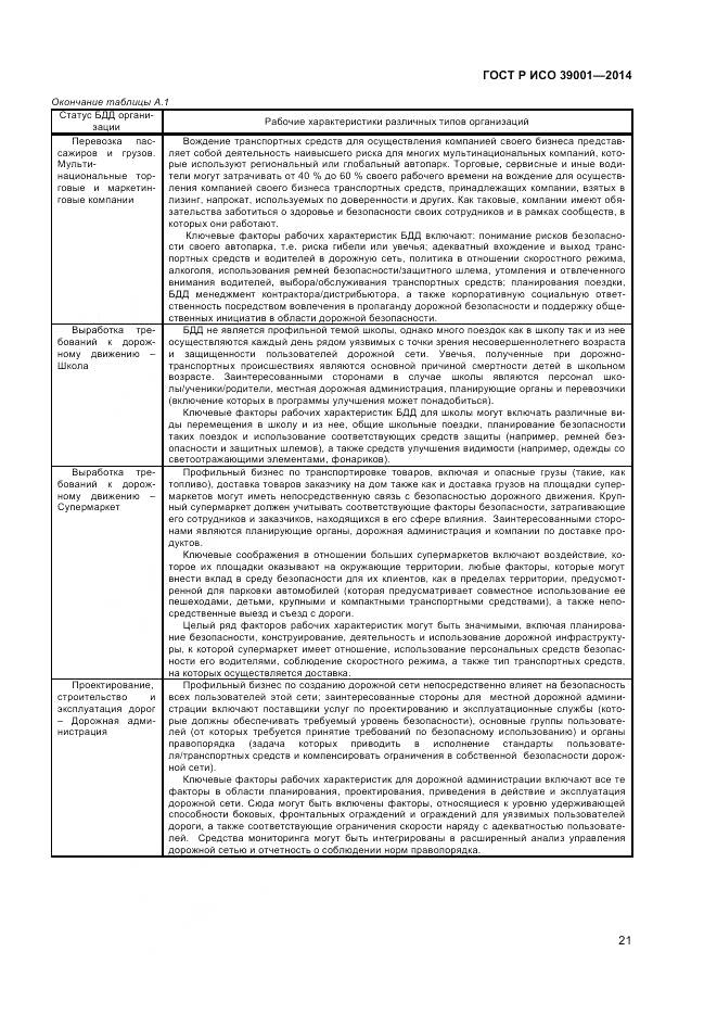 ГОСТ Р ИСО 39001-2014, страница 25