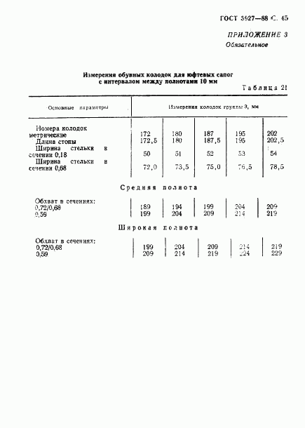 ГОСТ 3927-88, страница 46