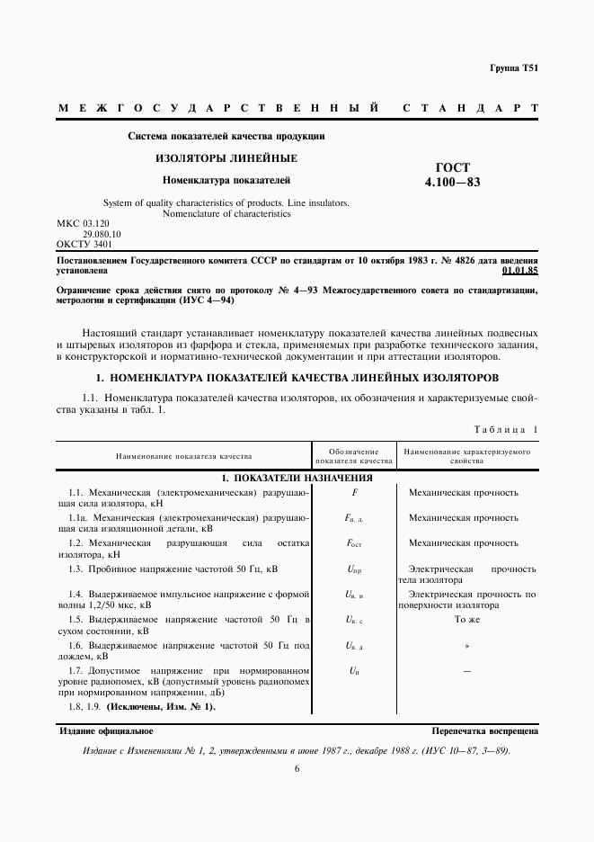 ГОСТ 4.100-83, страница 1