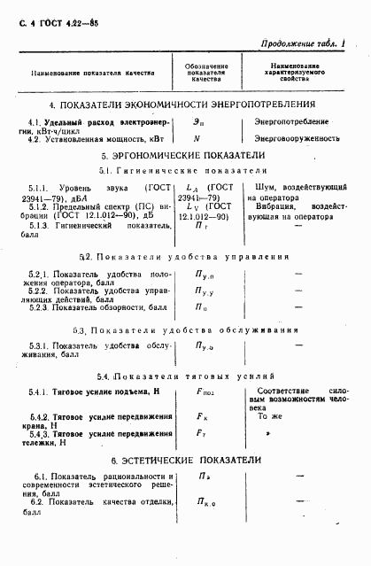 ГОСТ 4.22-85, страница 5