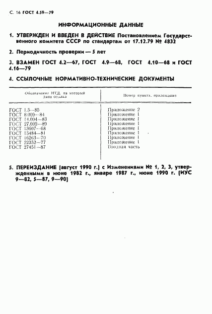 ГОСТ 4.59-79, страница 17