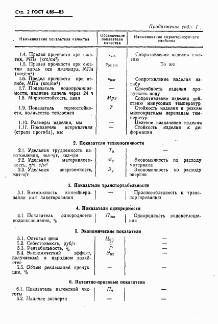 ГОСТ 4.85-83, страница 4