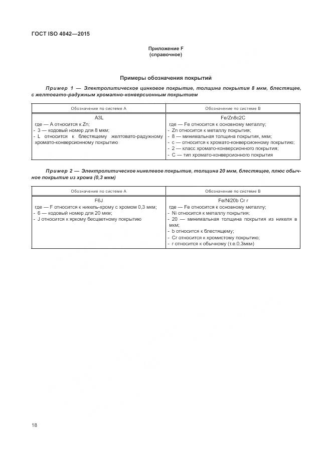 ГОСТ ISO 4042-2015, страница 22