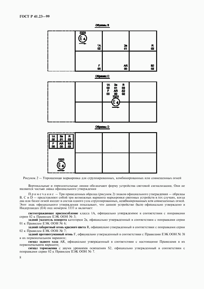 ГОСТ Р 41.23-99, страница 11