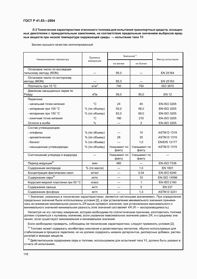 ГОСТ Р 41.83-2004, страница 122
