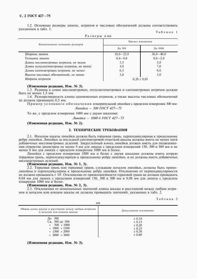 ГОСТ 427-75, страница 3