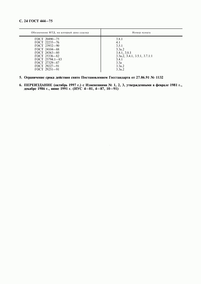 ГОСТ 444-75, страница 25