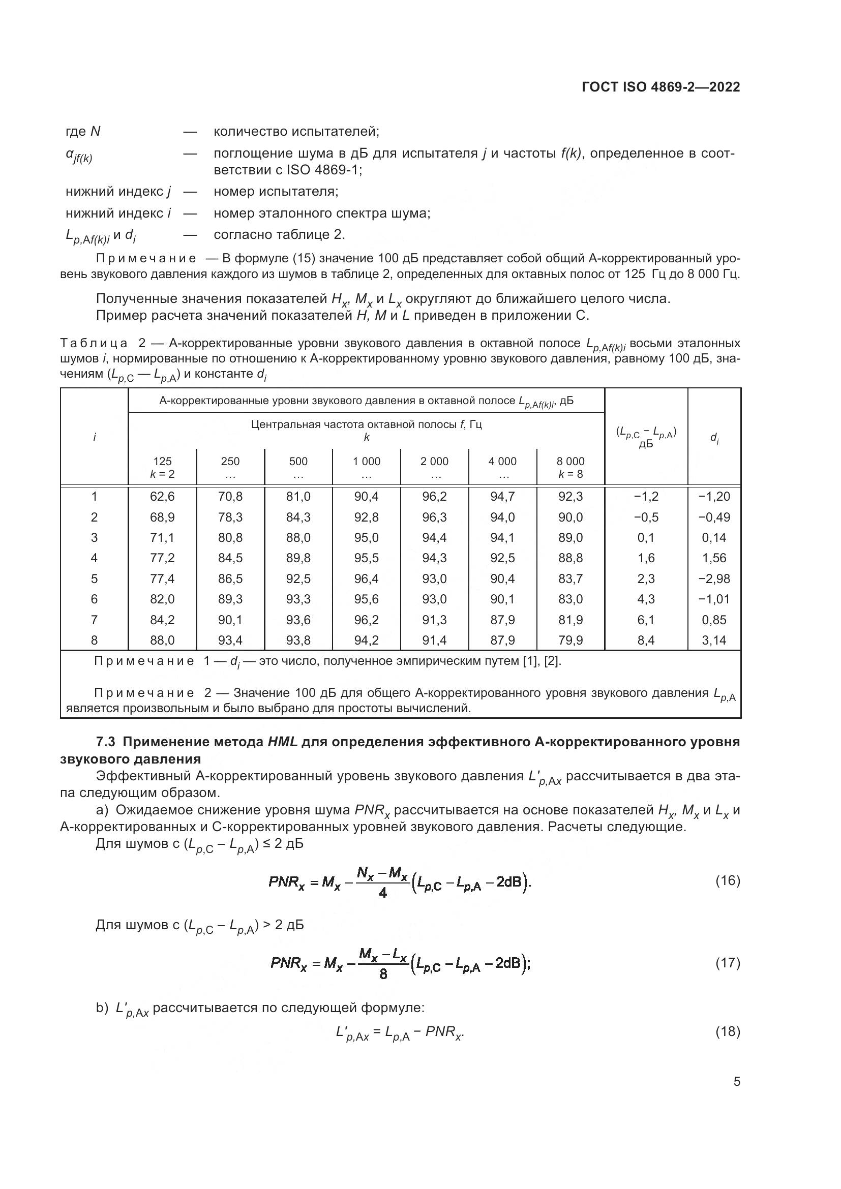 ГОСТ ISO 4869-2-2022, страница 11