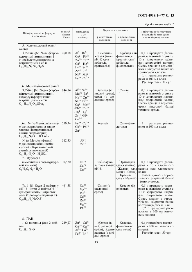 ГОСТ 4919.1-77, страница 14