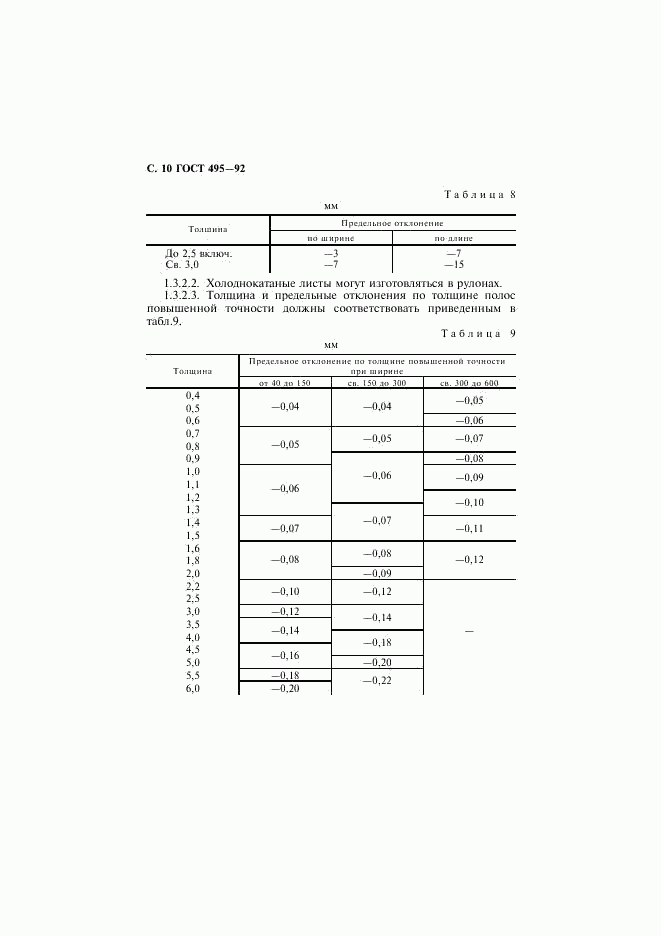 ГОСТ 495-92, страница 11